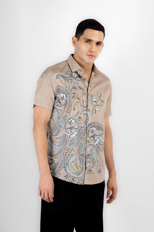 Paisley Art Printed shirt