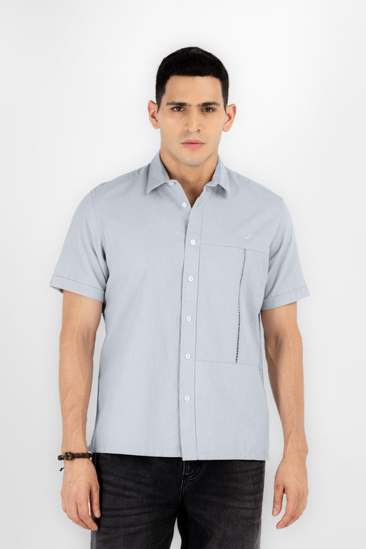 Statement Lace Insert Shirt