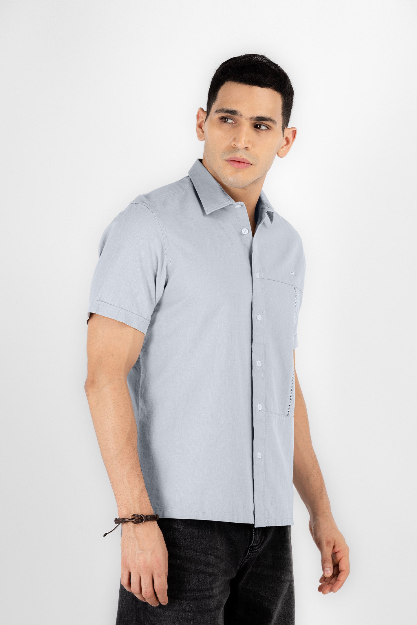Statement Lace Insert Shirt