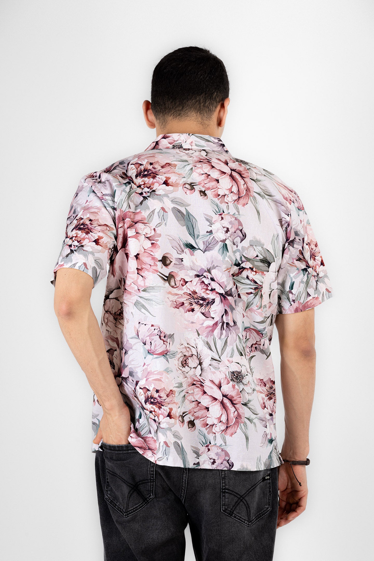 Vintage Floral Print Shirt