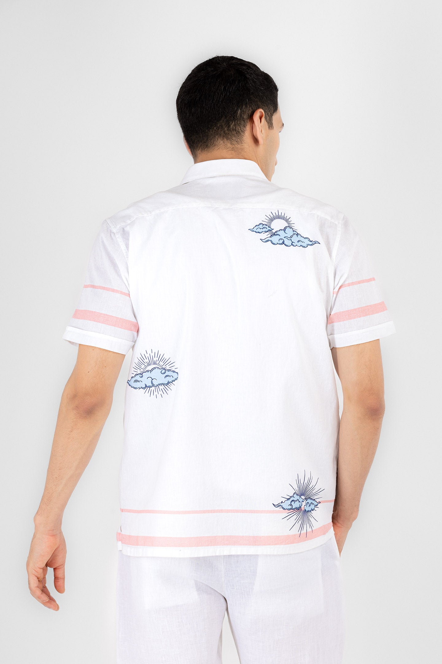 Sky Scenic Print Shirt