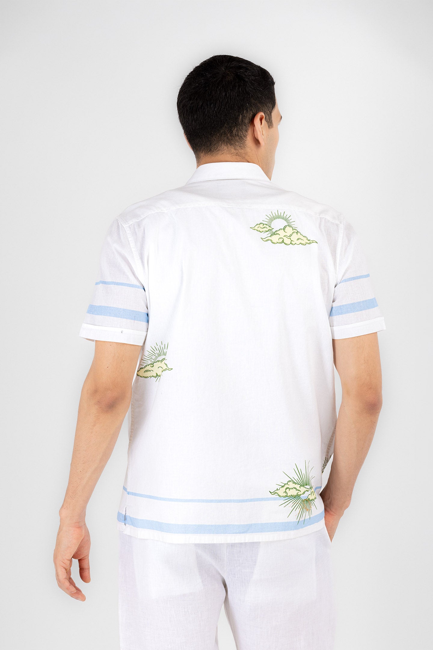 Sky Scenic Print Shirt