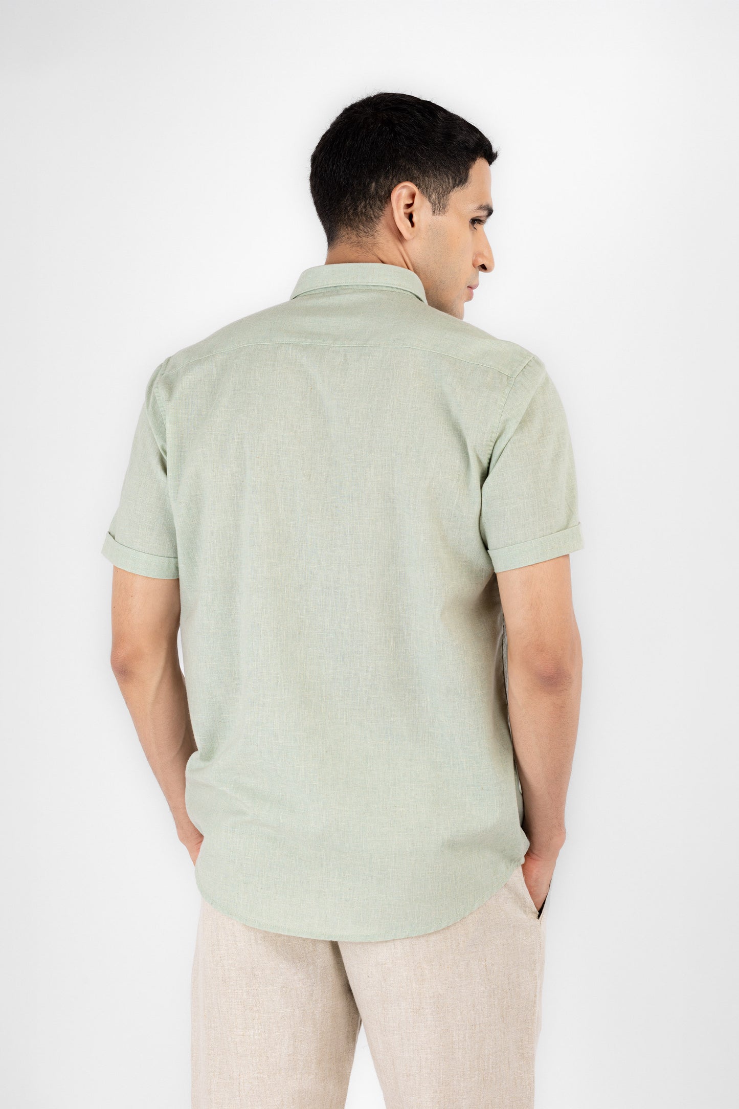 Botanical Tile Print Shirt