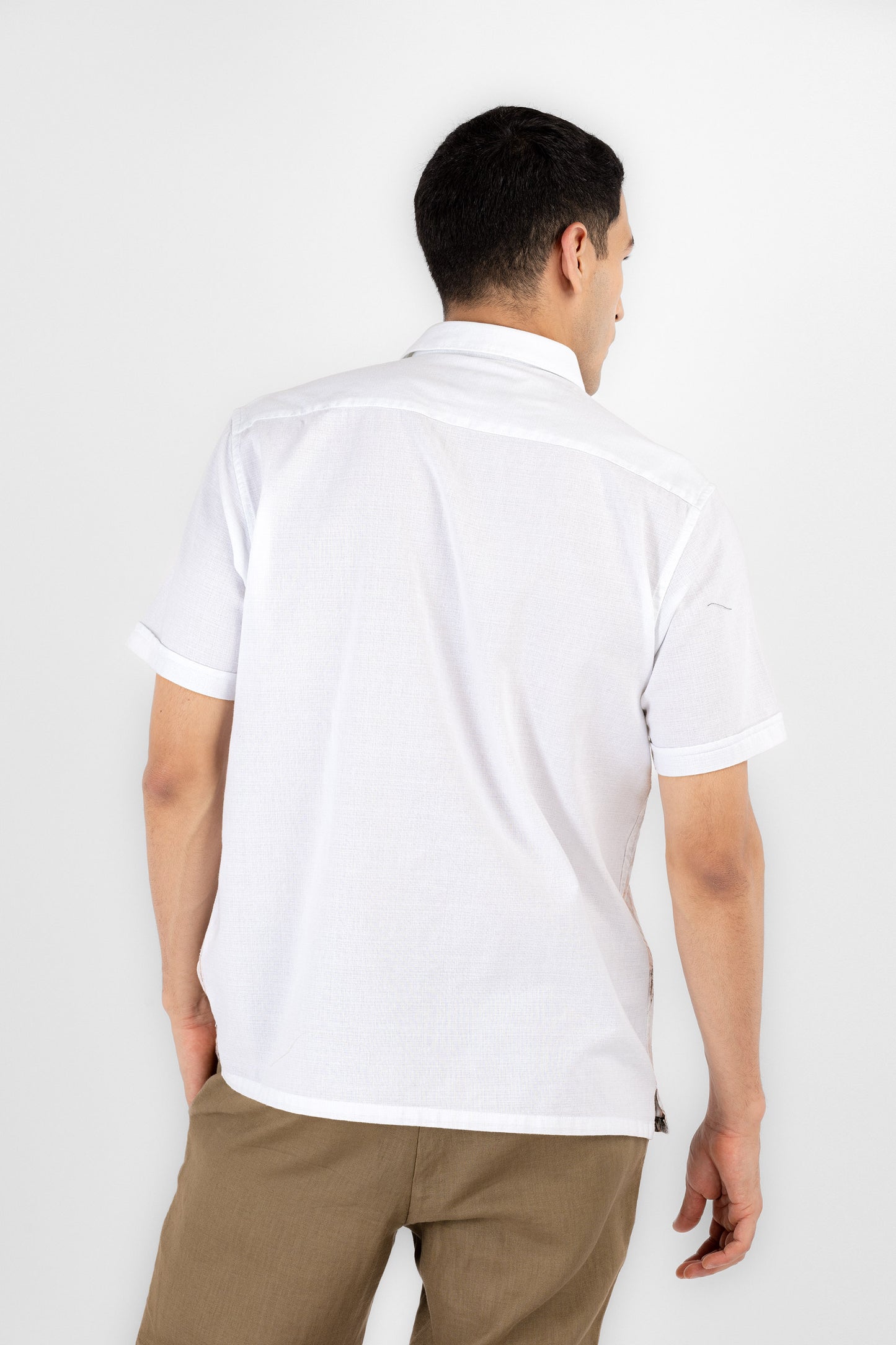 Capri Botanical Linen Shirt