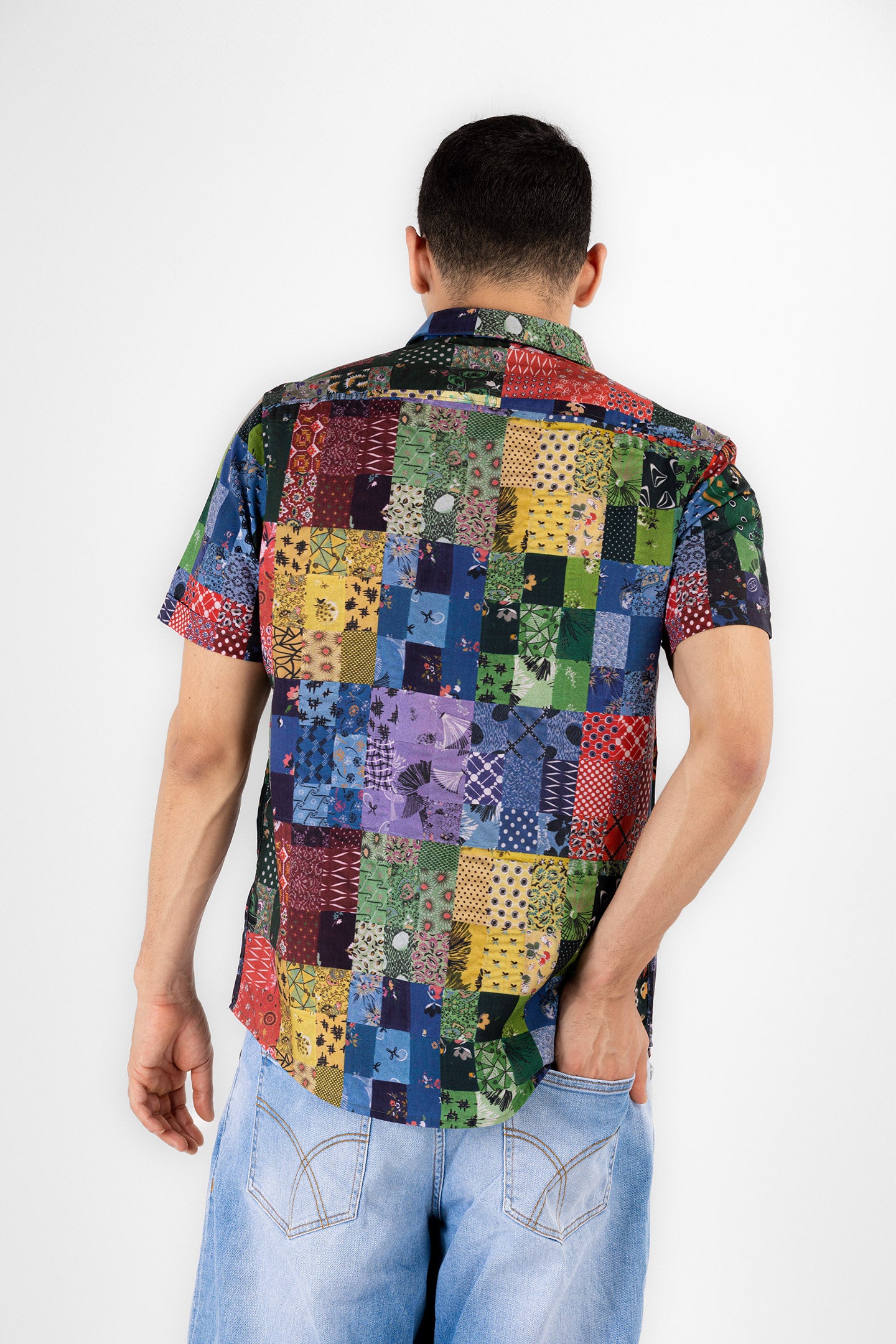 Bohemian Patchwork Shirt