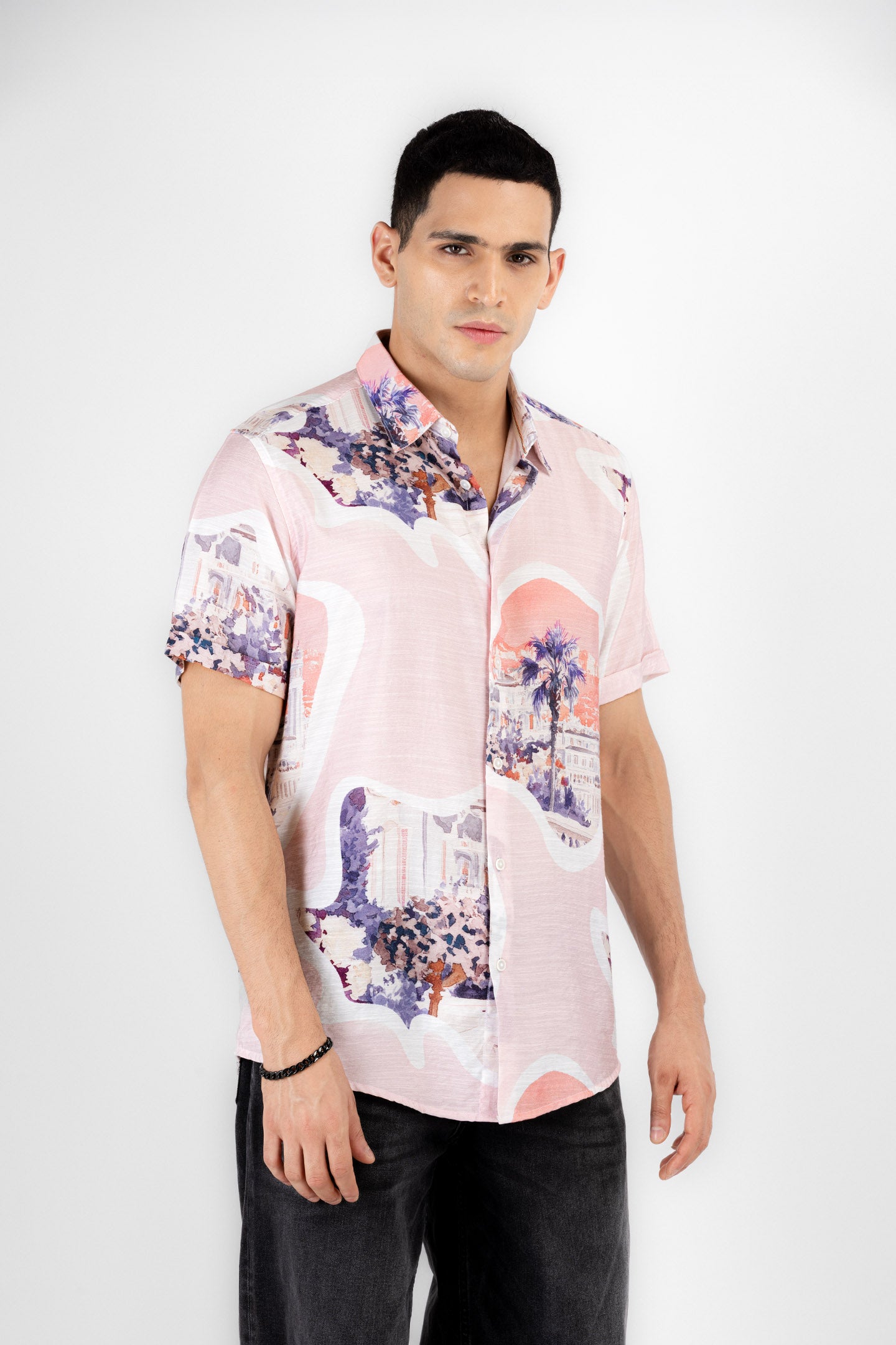 Riviera Scenic Print Shirt
