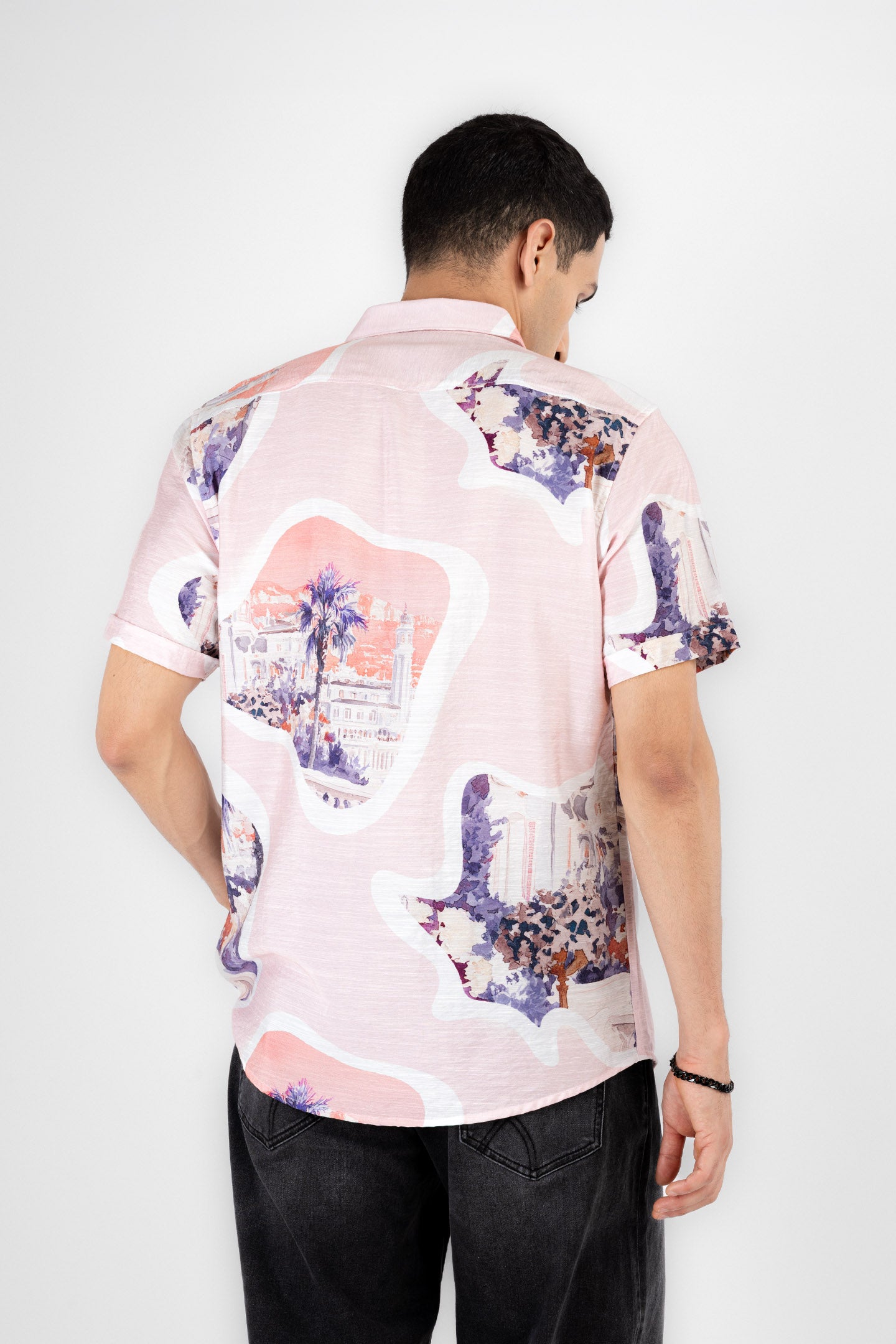 Riviera Scenic Print Shirt