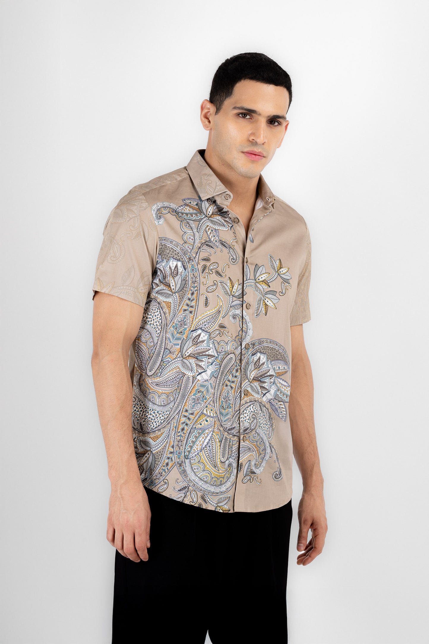 Paisley Art Printed shirt