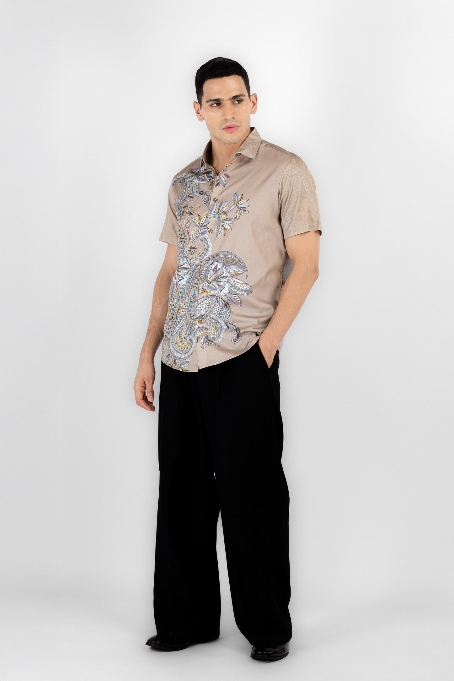 Paisley Art Printed shirt